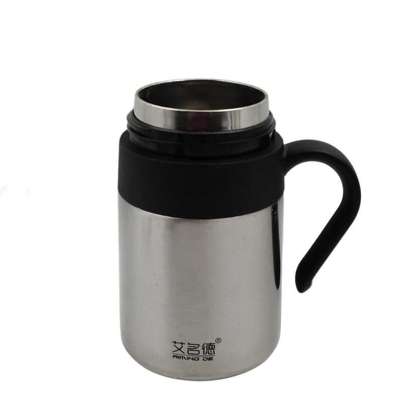 Stainless Steel Vacuum Insulated Mug Bottle with Handle - BuyItOnline