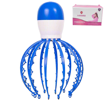 Electric Scalp Massager – Octopus Claw Head Scratcher for Stress Relief