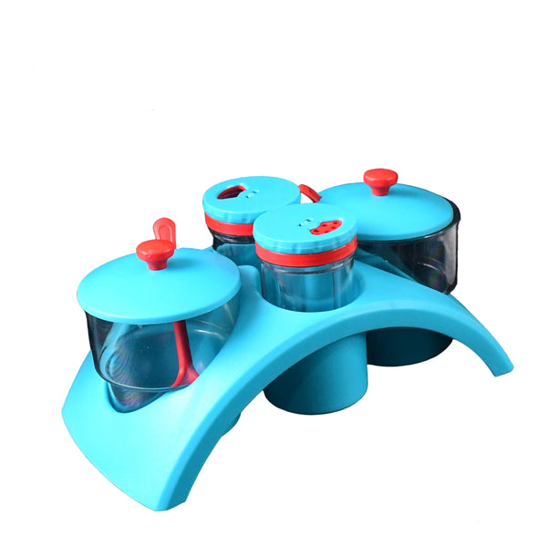 Supermom 4-in-1 Pickle Salt & Pepper Storage Set