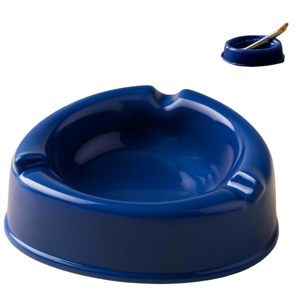 Oblivion Dark Blue Plastic ashtray (1 Pc) Wukusy