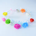 Led Flower Crown Headband  Multicolor Light-up (1 Pc) Wukusy