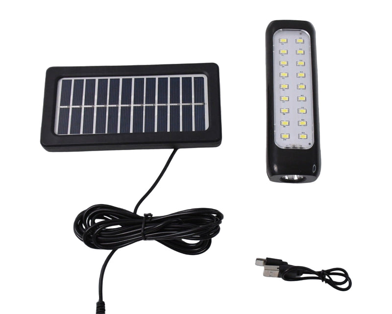 Modes Outdoor Indoor Hanging Solar Light Small 18 LED & 1 Big LED Wukusy