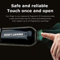 USB Rechargeable Fingerprint Padlock Wukusy