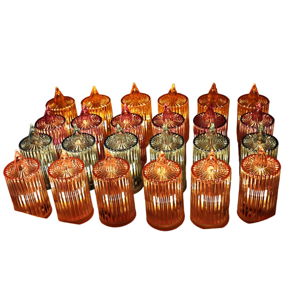 Decorative Flameless LED Candle Light Set.