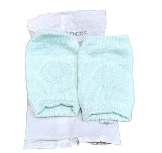 Mint Green Toddler Wool Knit Leg Warmer (Knee Guard)