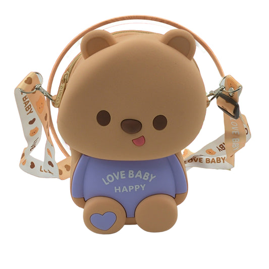 1216 Cute Cartoon Girls Backpack Shoulder Bag Purse Portable Mini Silicone Handbag Girls Childrens Bagpurse For For Girls Women Gift Girls Bag Accessories (1 Pc) Wukusy