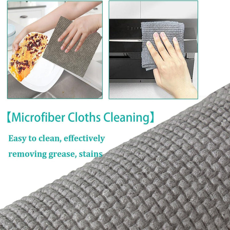 Durable Kitchen Scrub Cloth Roll Wukusy