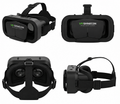 Virtual Reality Glasses Black VR – 3D VR Headset with Adjustable Straps & Immersive Viewing