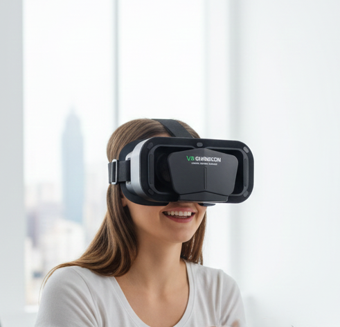 Virtual Reality Goggles for 3D Movies & Games