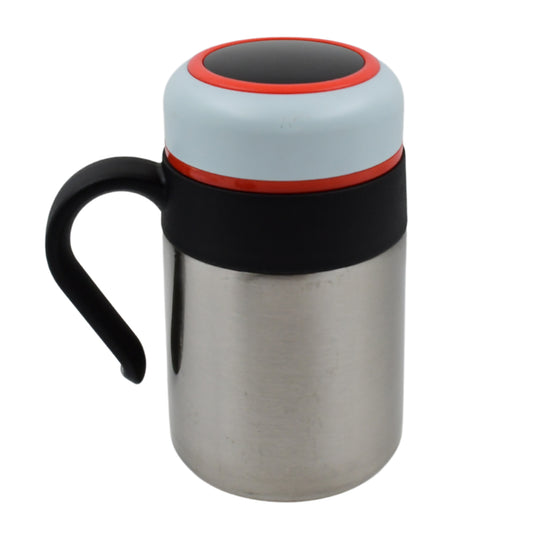 Stainless Steel Vacuum Insulated Mug Bottle with Handle - BuyItOnline
