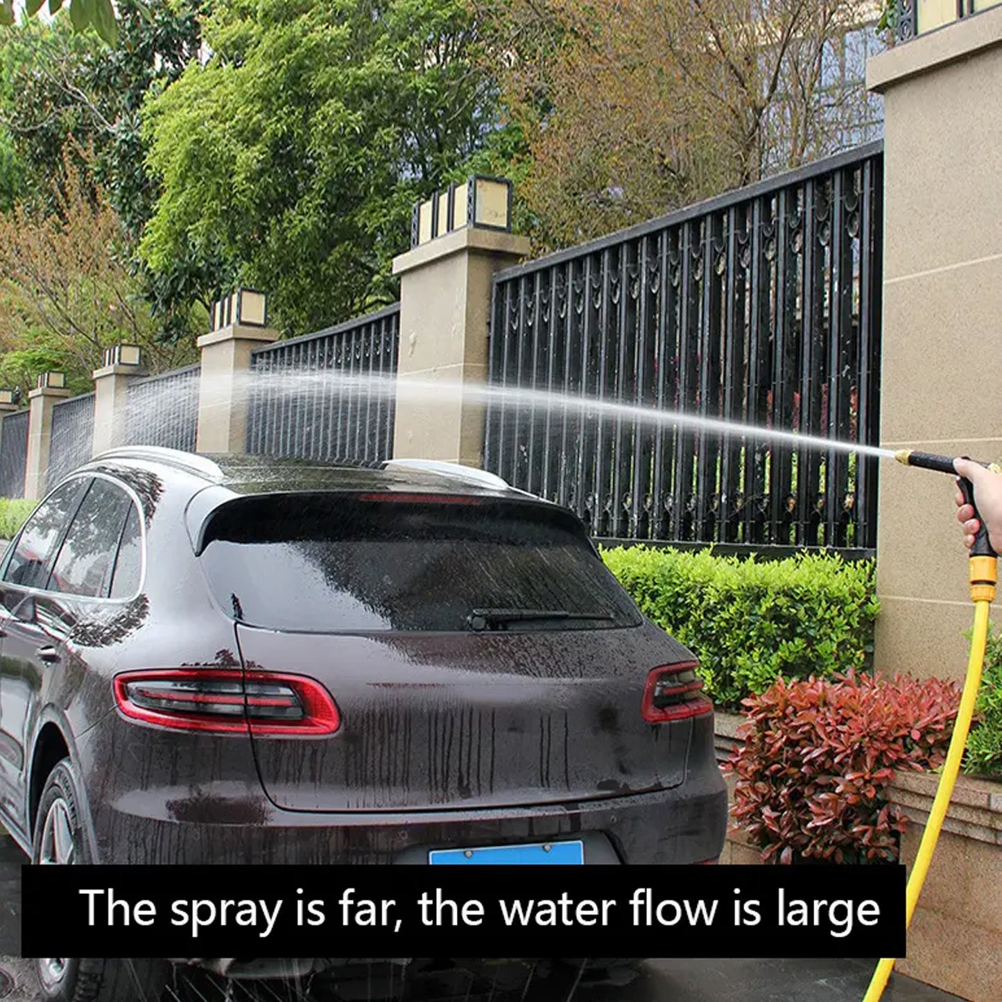 Water Spray Gun – Plastic Body, Metal Trigger, Brass Nozzle
