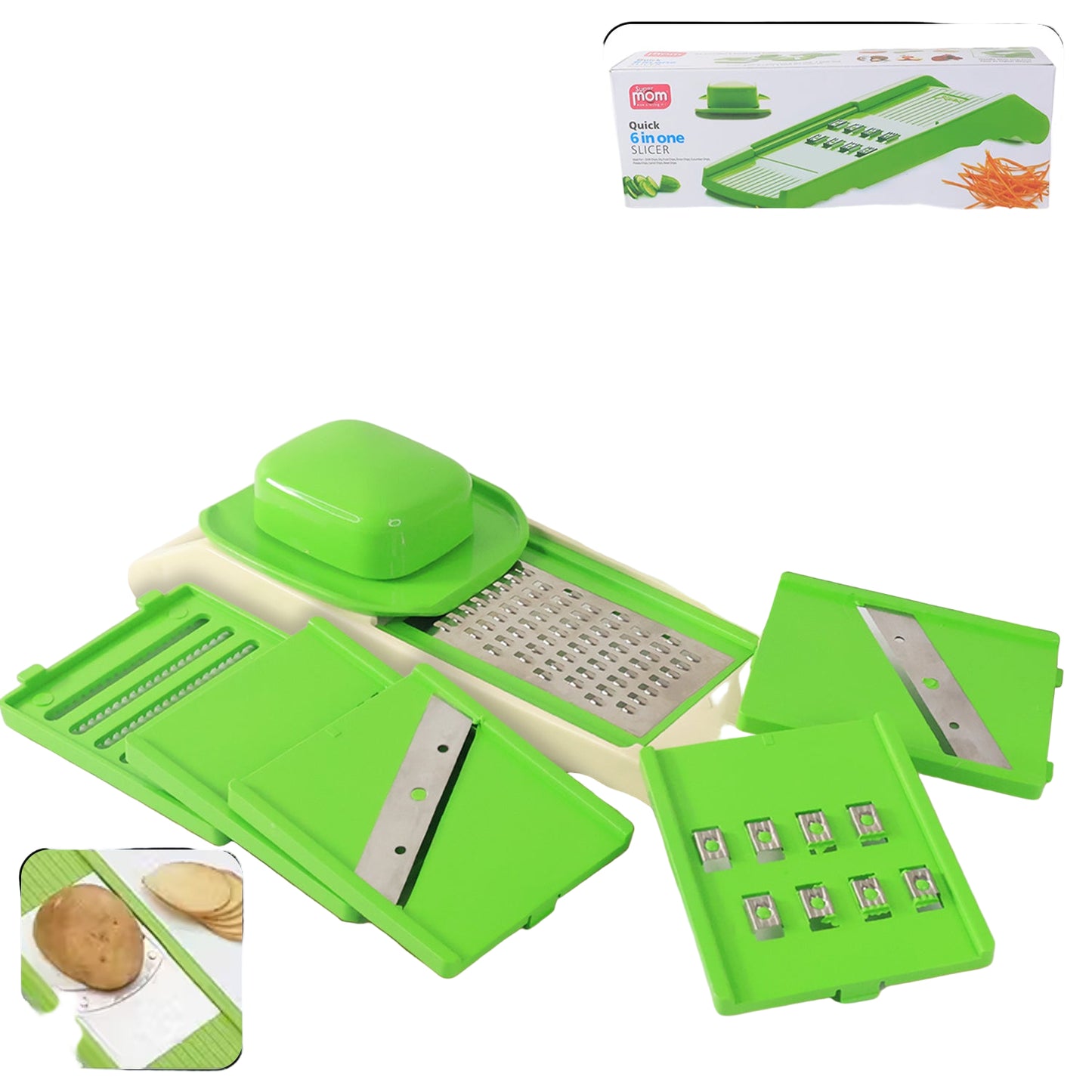 Supermom Quick 6-in-1 Multipurpose Slicer.