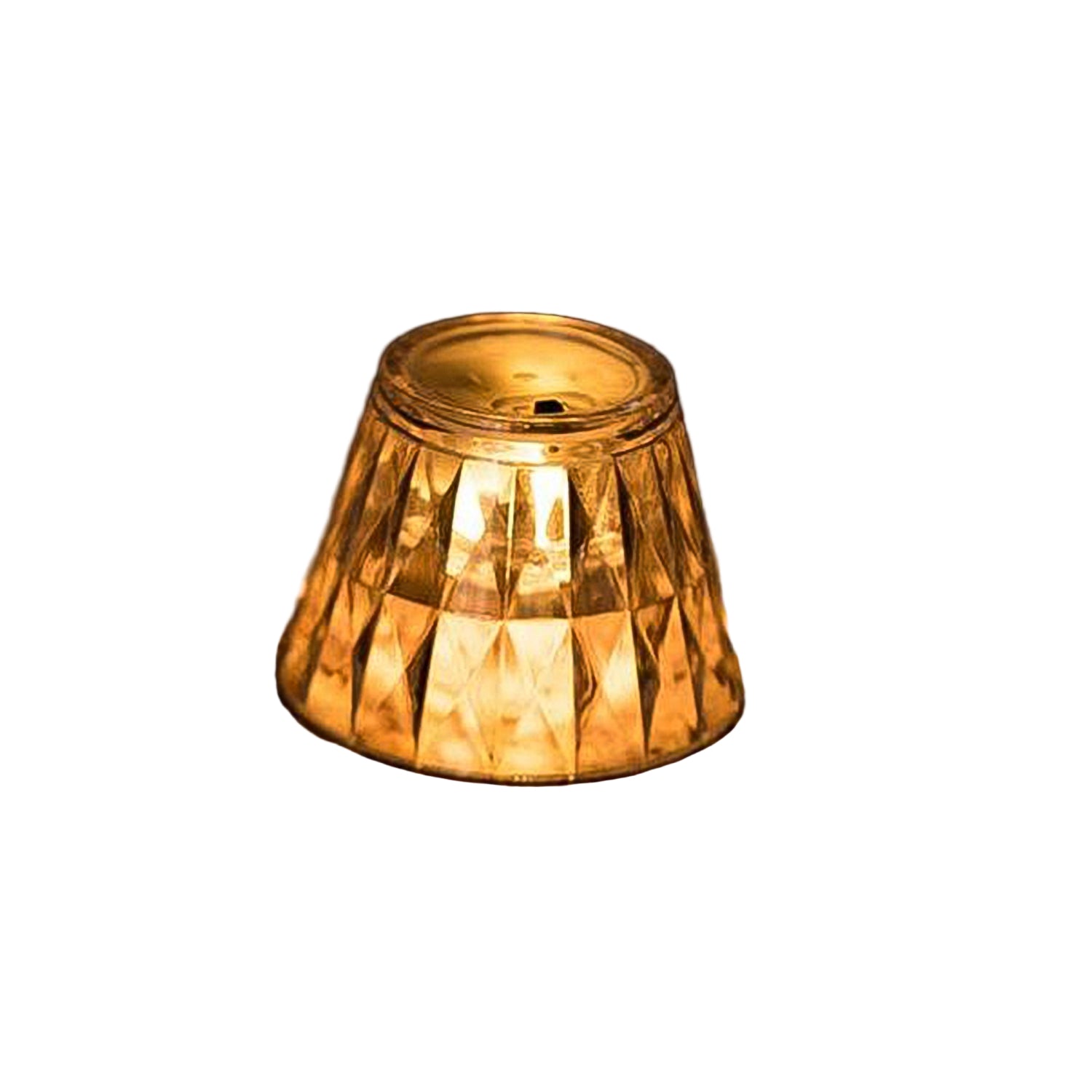 Cup Shape Crystal Table Lamp.
