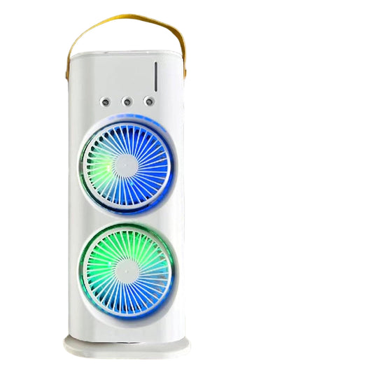 Double-Head Cooler Fan (1 Pc + Remote)