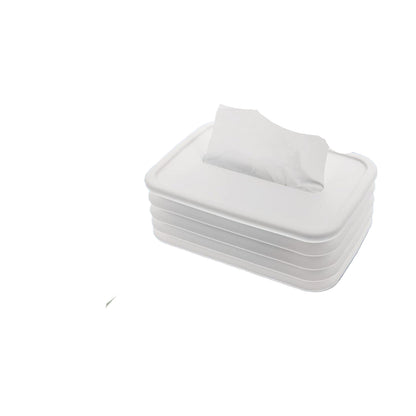 Tissues Holder Silicone Simple Tissue Box Tissues Cylinder Tissues Cube Box Tissue Holder For Bathroom Office Car Bedroom For Bathroom Room Office Car