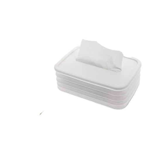 Tissues Holder Silicone Simple Tissue Box Tissues Cylinder Tissues Cube Box Tissue Holder For Bathroom Office Car Bedroom For Bathroom Room Office Car