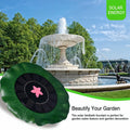 Solar-Powered Floating Water Fountain Pump Kit - BuyItOnline