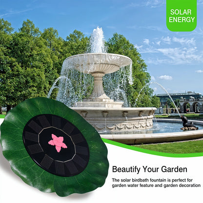 Solar-Powered Floating Water Fountain Pump Kit