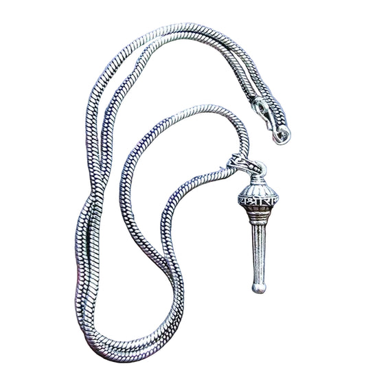 Lord Hanuman Gada Pendant With Chain