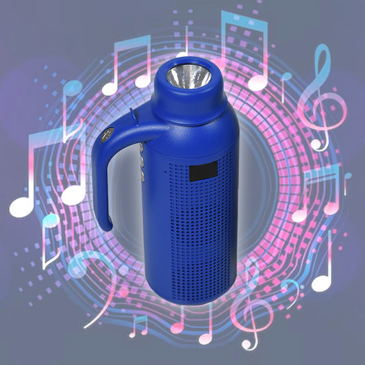 1287  Smart Bluetooth Speaker With Torch Light Wireless Bluetooth Speaker  Night Flash Light Speaker Wukusy