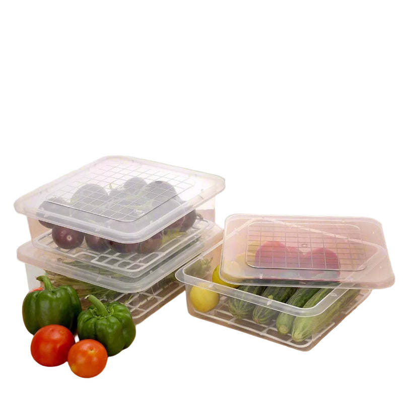 FreshStore™ 3 Piece Storage Set Containers Wukusy