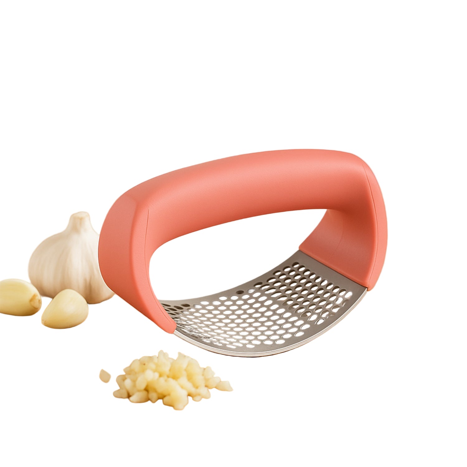 Supermom Premium Curve Garlic Press Crusher - BuyItOnline