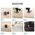 Portable Car Backseat Air Mattress Wukusy