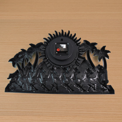 Premium Plastic Body Wall Clock (1 Pc) Wukusy