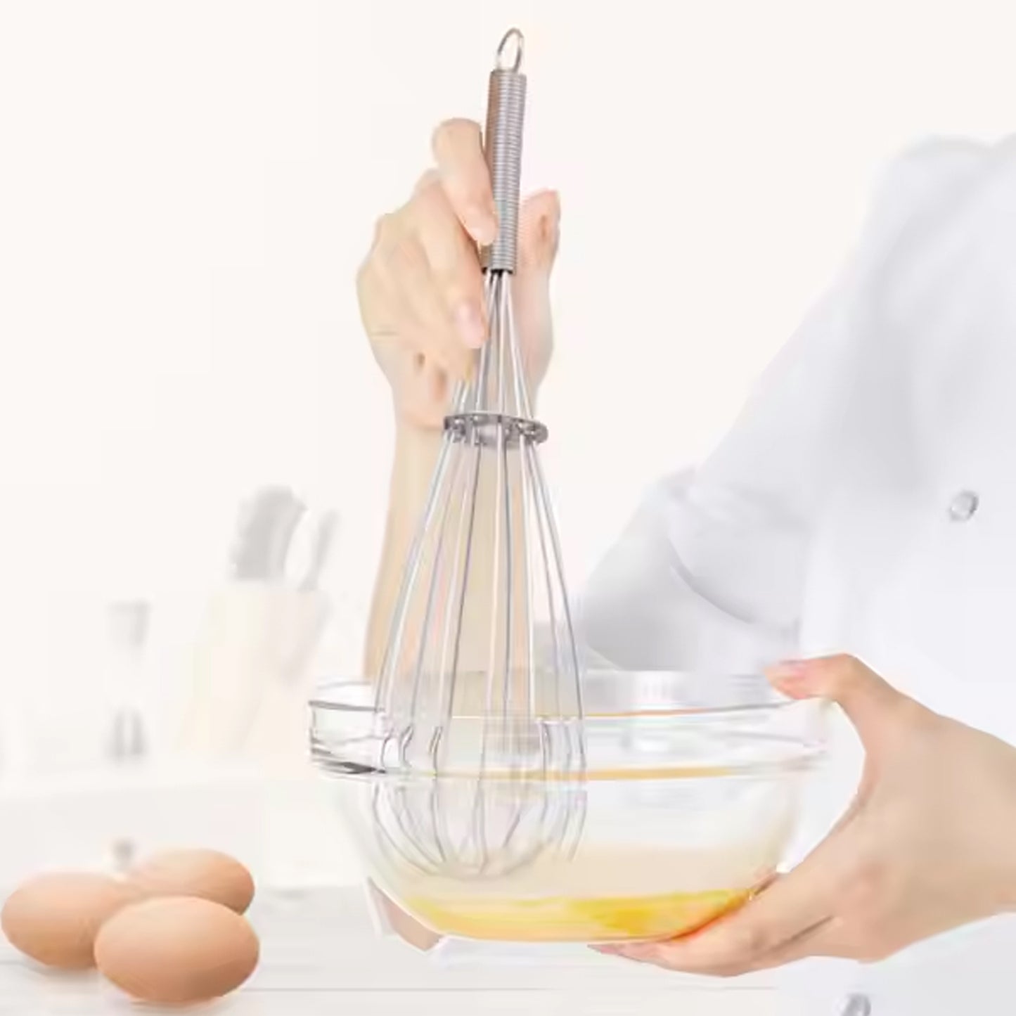 Stainless Steel Manual Milk Frother