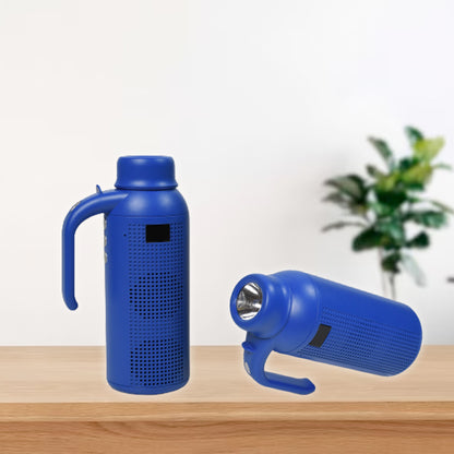 1287  Smart Bluetooth Speaker With Torch Light Wireless Bluetooth Speaker  Night Flash Light Speaker Wukusy