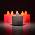 Led Flameless LED Tealights Smokeless Plastic Decorative Candles (Pack Of 24) Wukusy