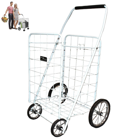 Foldable Shopping Trolley With Wheels.