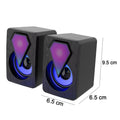 RGB Desktop Speakers Wukusy