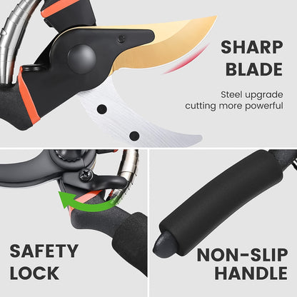 Heavy Duty Garden Pruning Shears