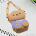 Cute Cartoon Girls Silicone Backpack Wukusy