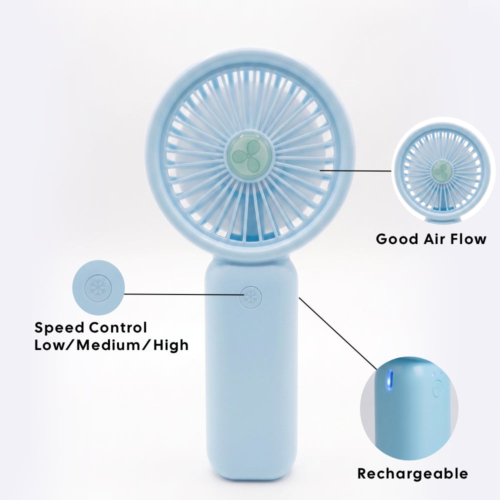 Portable Mini Rechargeable Cooling Fan