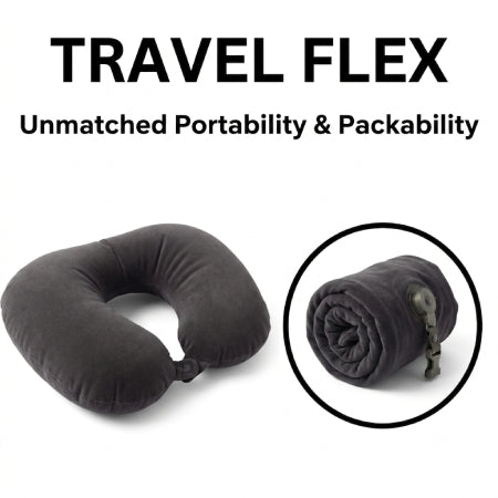 Ergonomic Travel Memory Foam Neck Pillow