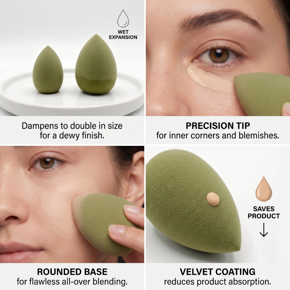 Flawless Finish Beauty Makeup Sponges