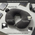 Ergonomic Travel Memory Foam Neck Pillow
