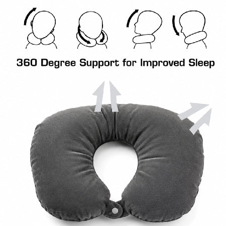 Ergonomic Travel Memory Foam Neck Pillow