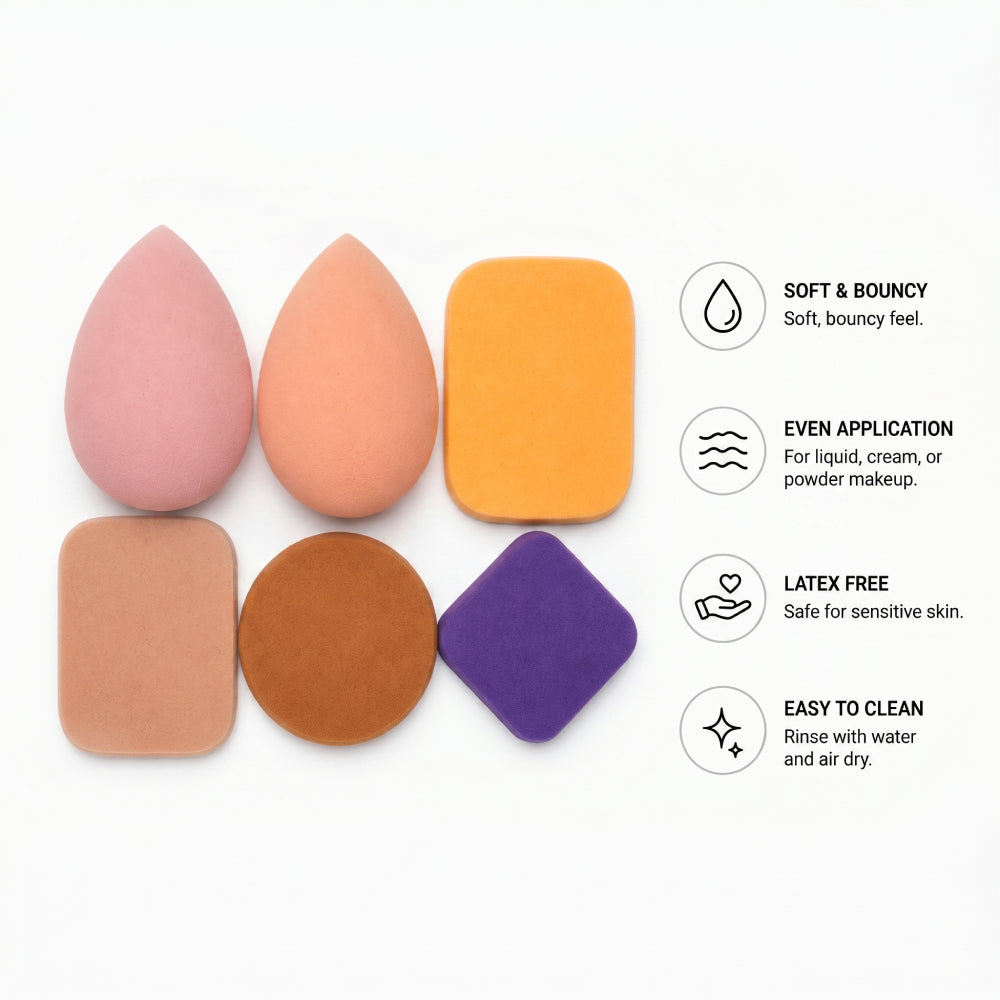 Versatile Beauty Blender Sponge Set