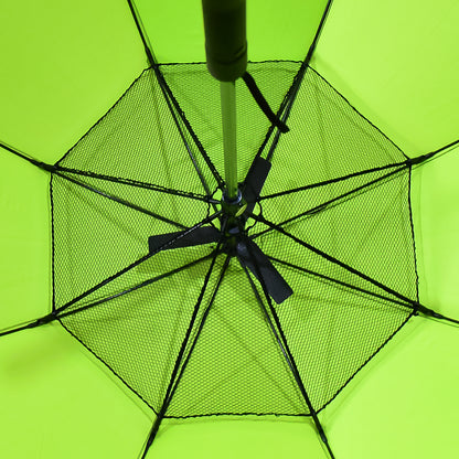 Sun umbrella with inside power fan