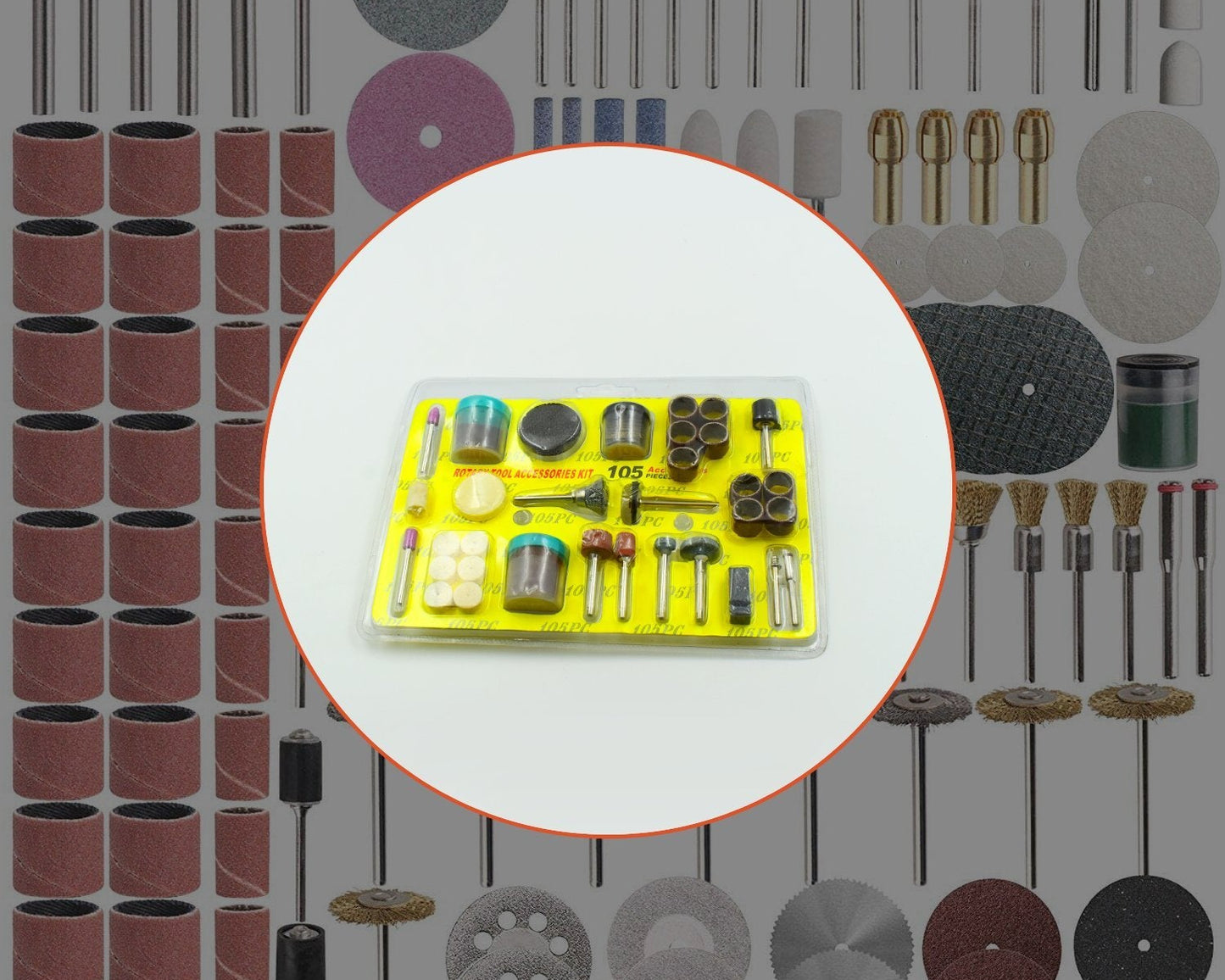 Piece Rotary Tool Accessories Kit
