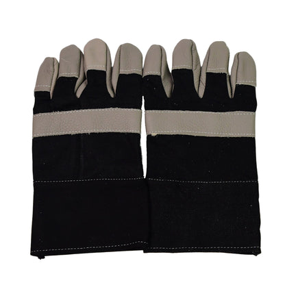 Heavy Duty Leather Gardening Gloves for Men & Women