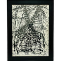 The African Giraffes with the Entropy of Opposite | by: Anonymous Artist from Africa | TEA (The Exclusive Art)