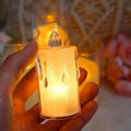 Simple Crystal Candle Lights Wukusy