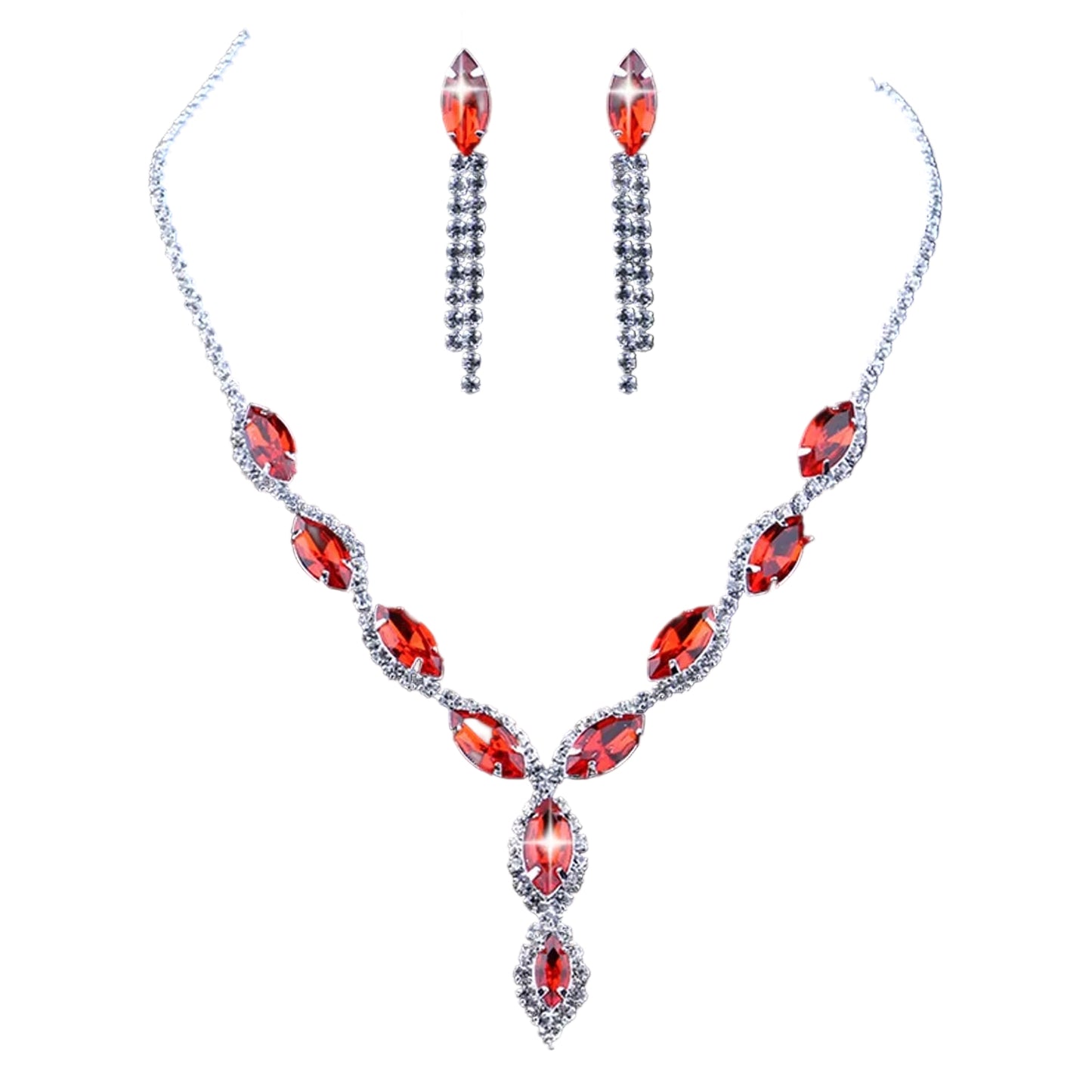 Wedding Jewelry Set – Necklace & Earrings