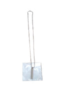 Plain Stick Shape Stainless Steel Locket with Chain Wukusy