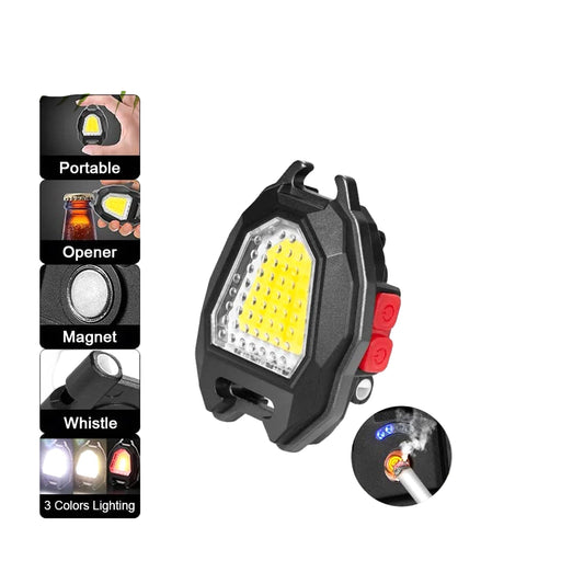 Portable Triangular LED Camping Flashligh