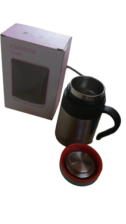 Stainless Steel Vacuum Insulated Mug Bottle with Handle - BuyItOnline